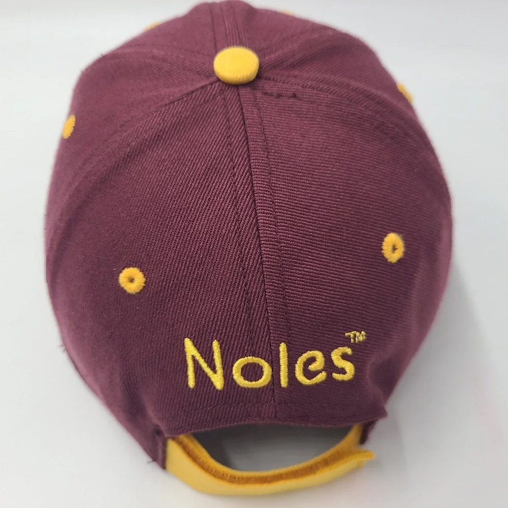 Florida‎ State Seminoles Hat Adjustable Synergism Red Yellow NCAA FSU Noles Men